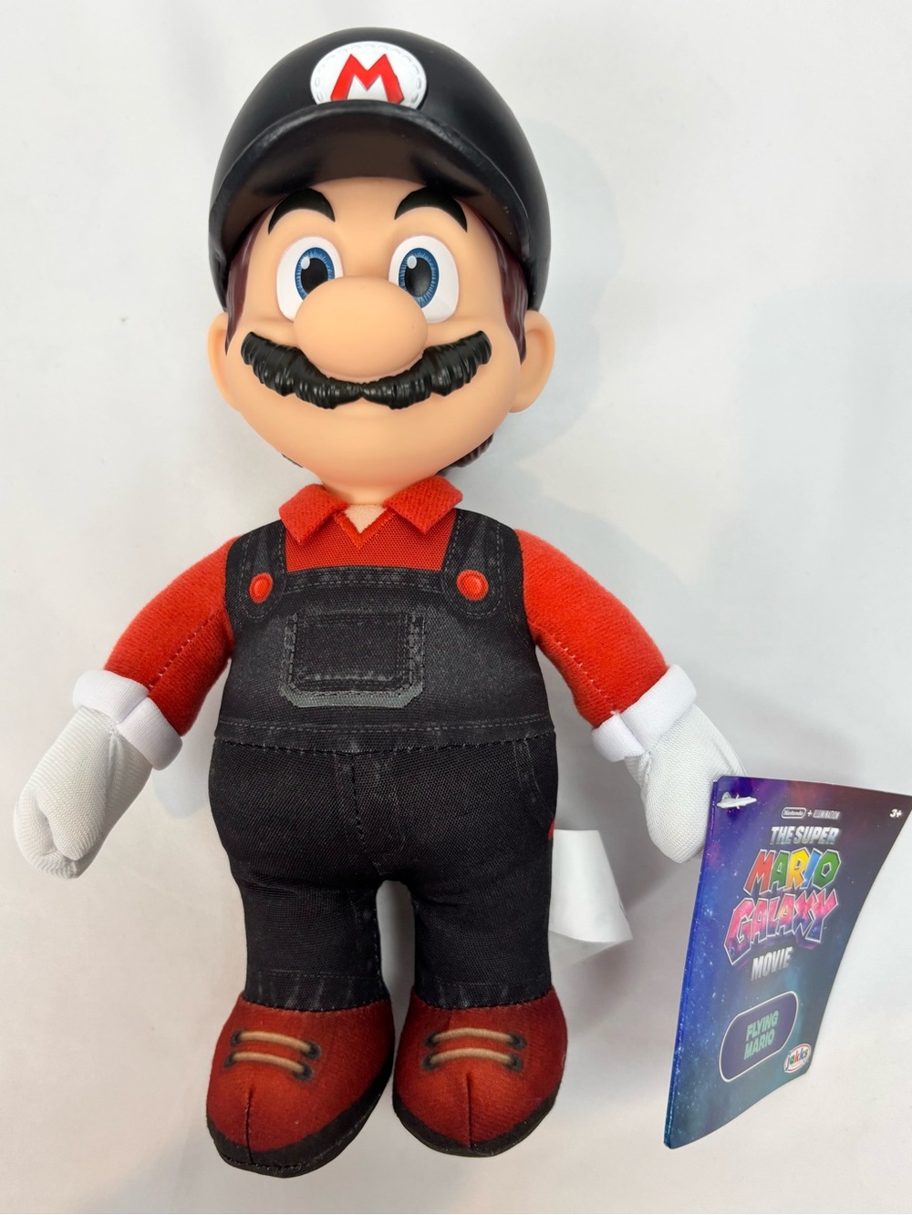 Jakks Pacific The Super Mario Galaxy Movie Flying Mario Plush Doll Gaming 9.5”